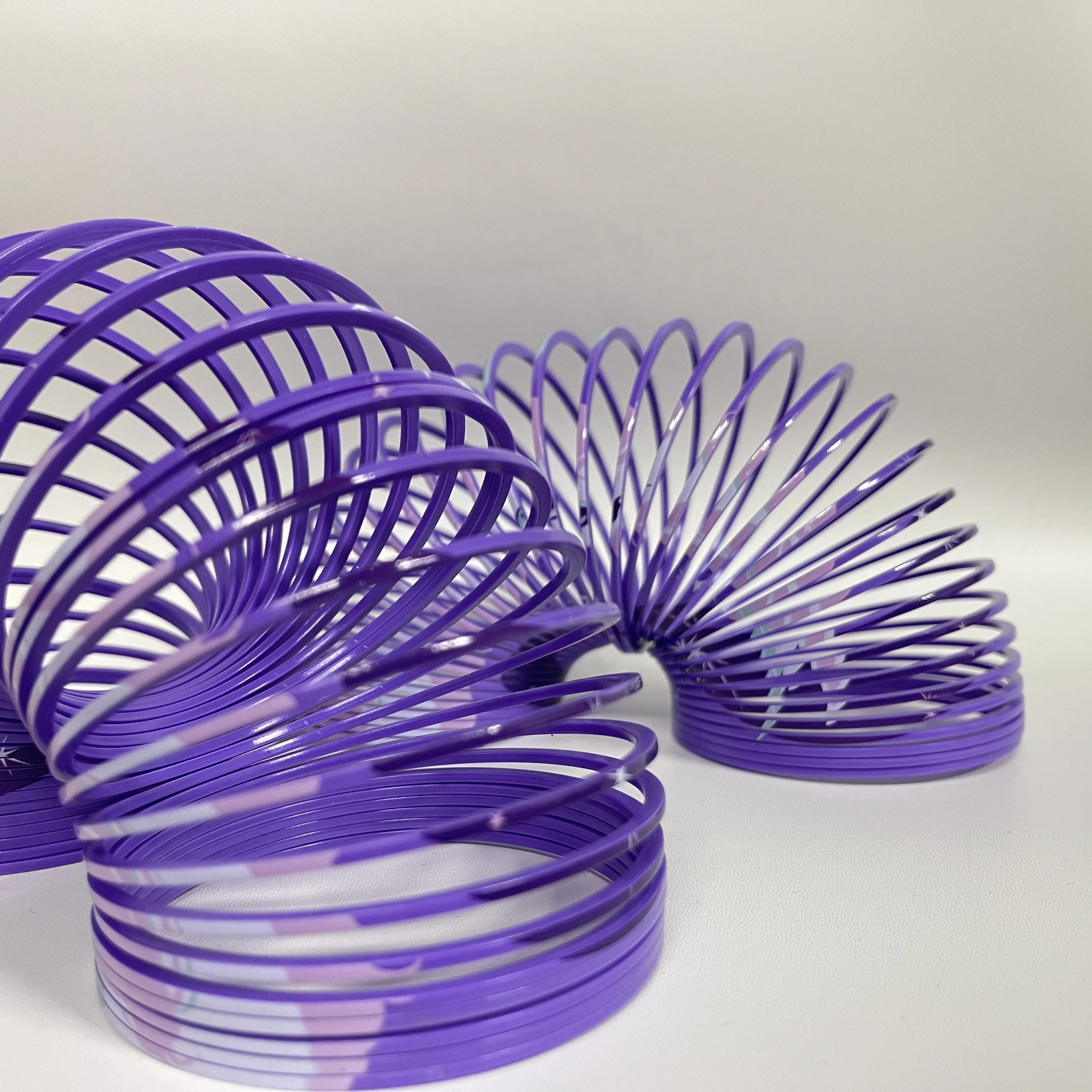 

1/3/6pcs Purple Unicorn Magic Rainbow Spring Toy, Kids Educational Fidget Toy, Party Favor & Stress Relief Gift