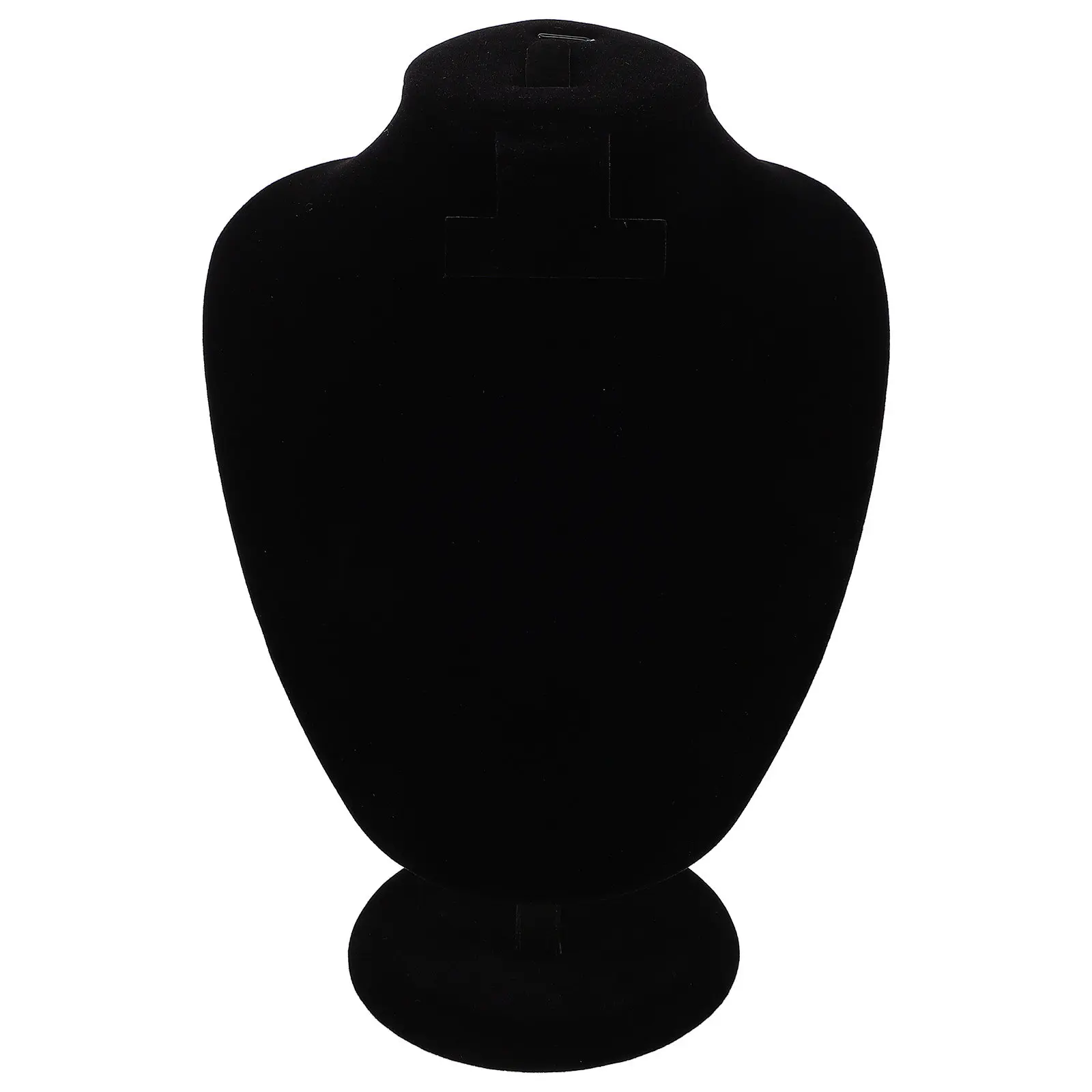 

Elegant Jewelry Mannequin Display Bust Stand with Lint Surface for Necklaces Pendants Enhanced Visual Appeal Tabletop Jewelry