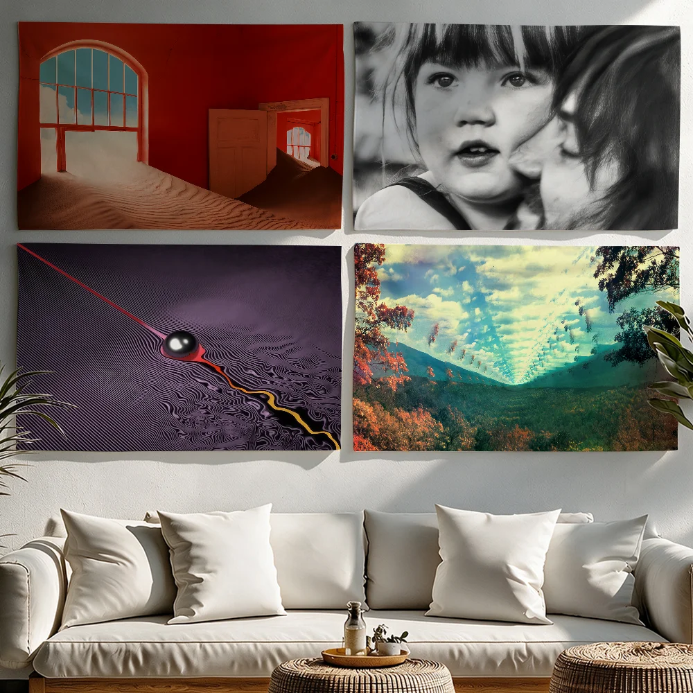 T-Tame I-ImpalaS flag Tapestries Outdoor Parties Bedrooms Living Rooms Dorm Rooms Wall Decor Banners Gifts