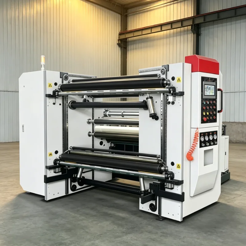 Customized Industrial Slitter Rewinder Automatic High Speed Paper Cutter Label Slitter Heavy Duty Electric Control