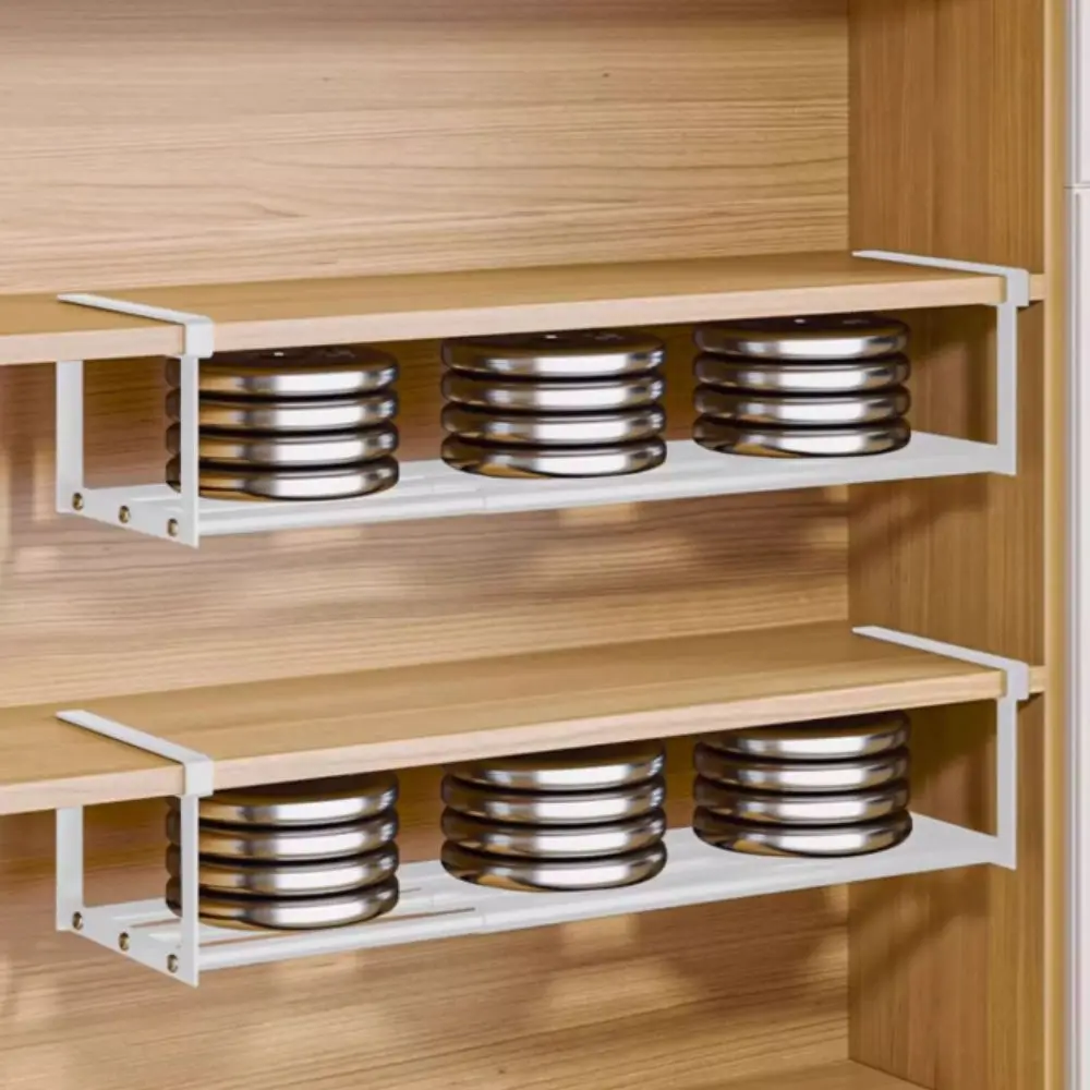 Bookshelf Space Saving Metal Shoe Rack Extendable No Drill Expandable Shelf New Efficient Hanging Storage Rack Indoor Storage