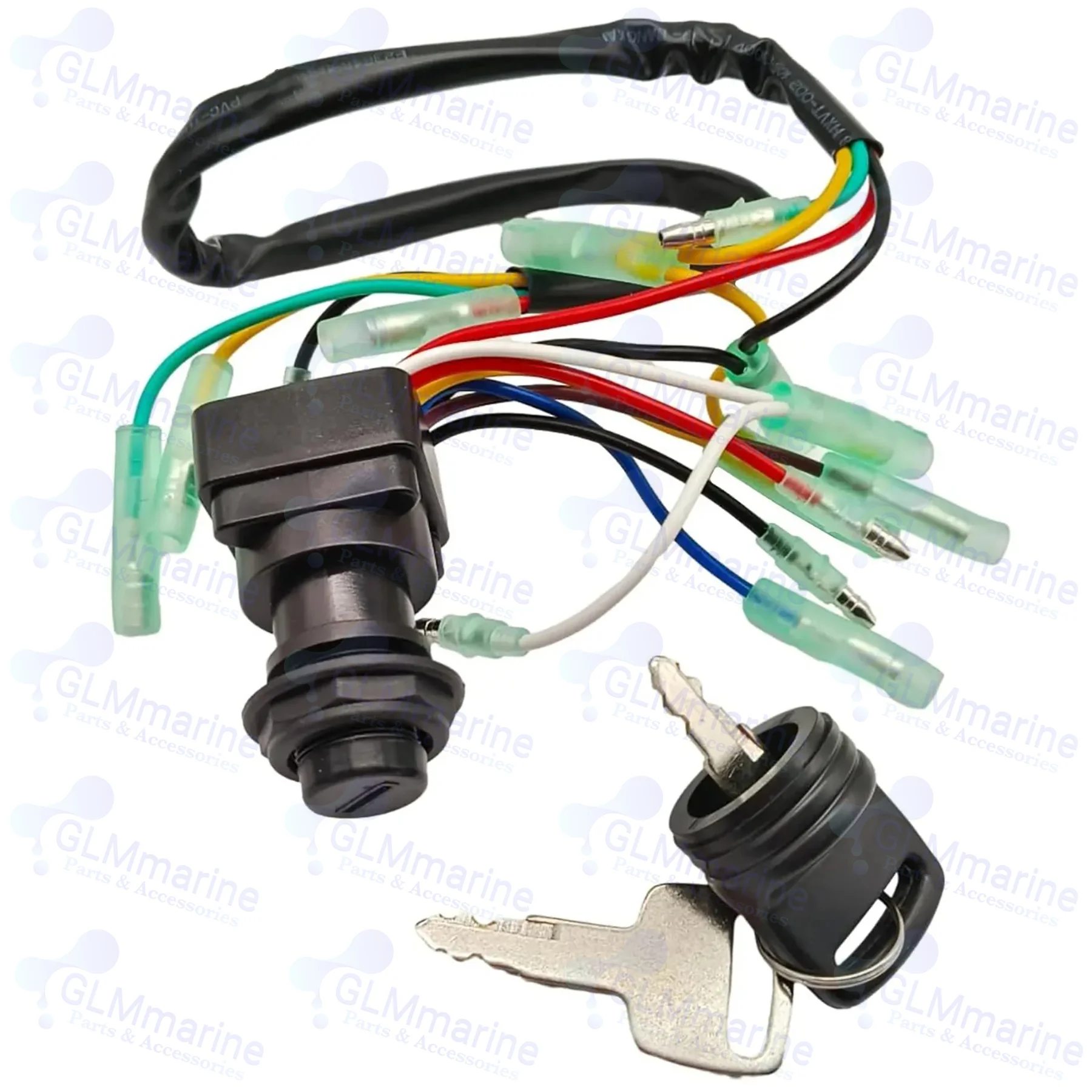 Marine Boat 703 82510 43 Remote Control Box Ignition Switch Key Assy for Yamaha 2 4 Stroke 6-300 HP Outboard Motors 703 82510 42 view 5