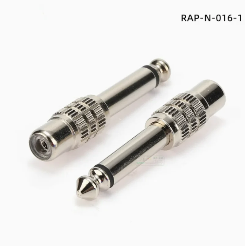 

20 шт. двухъядерный 6,35 вращающийся RCA Lotus Head аудиоконвертер 6,5 микшер