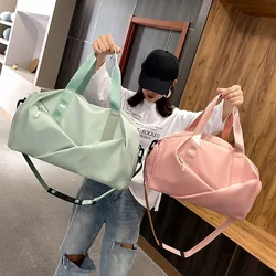 New Women Sports Gym Bag Travel Dry Wet Bags Multifunction Swimming Shoulder Messenger Pack Weekend Fitness Training Handbag