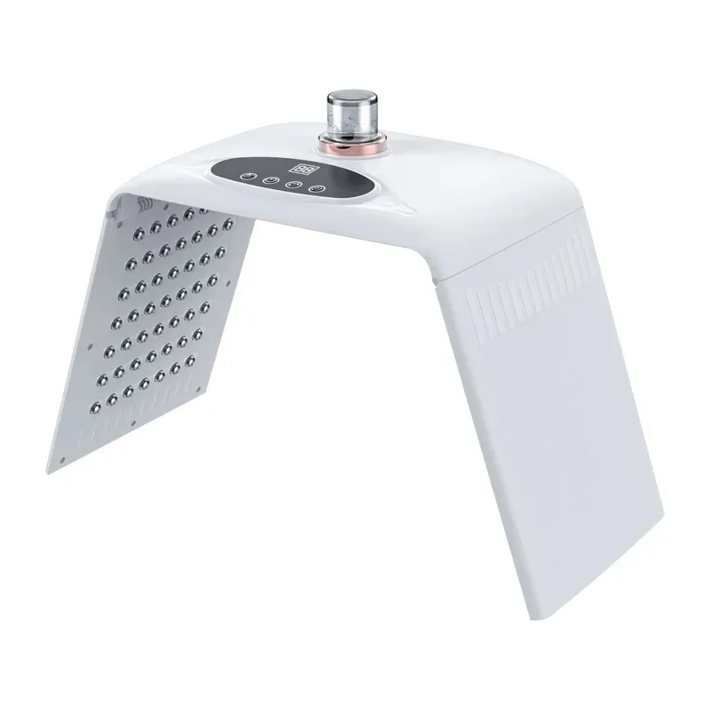 เครื่องโฟตอน LED 7 สีแบบพับได้ พร้อมสเปรย์นาโน 3 ระดับ บำรุงผิวหน้าและผิวกาย สำหรับใช้ในร้านเสริมสวยและที่บ้าน