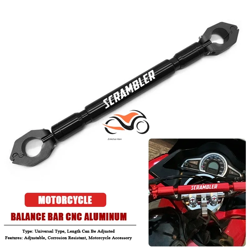 

For Ducati Scrambler 800 400 1100 Icon Scrambler800 Motorcycle Accessories Balance Bar Handlebar Crossbar Levers Phone Holder