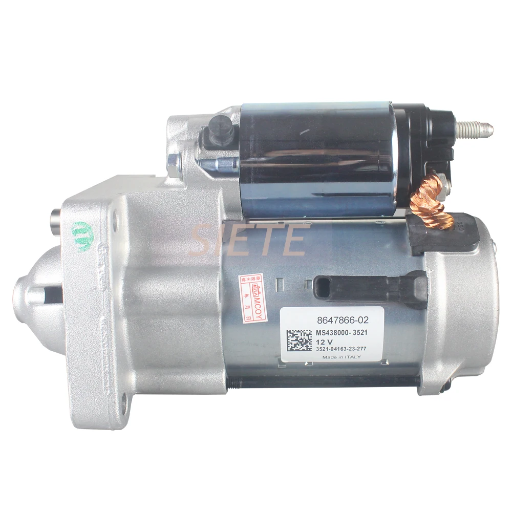  86478656-02 スターターモーター MS438000-3521 STARTER FOR BMW 1.7 KW 438000-3521 MS438000-3520 8647866 8676404
