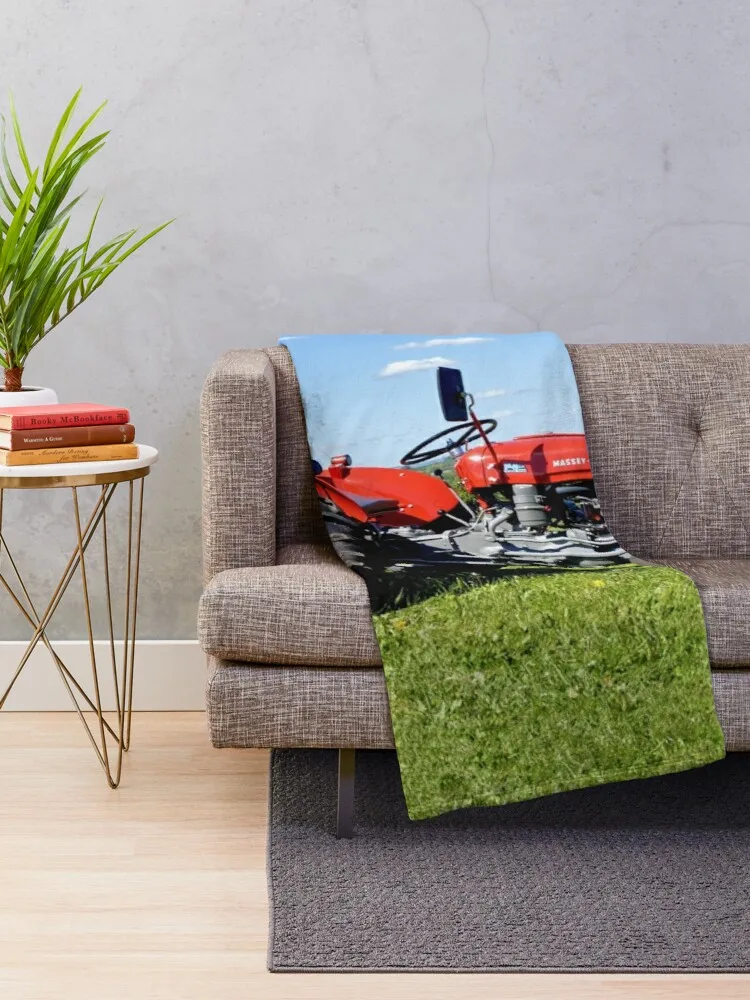 Massey Ferguson 35 Tractor Throw Blanket