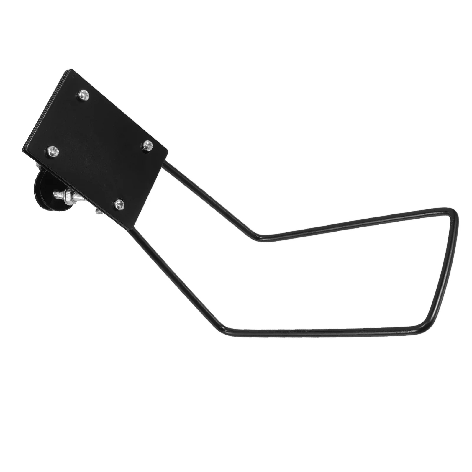 ملحقات حامل سلة الدراجة المعدنية للرف الأمامي للدراجة، سهلة التركيب، دعم ثابت، تطبيق واسع للتنقل والسفر #3