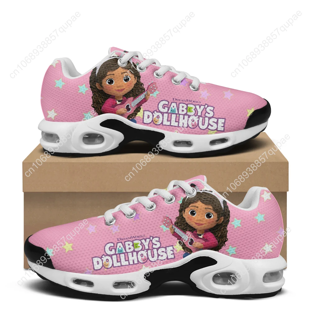 Funny Gabbys Dollhouse Air Anime Cushion Sports Sneakers Customized Womens Teenager Children High Quality Custom Mesh Sneaker