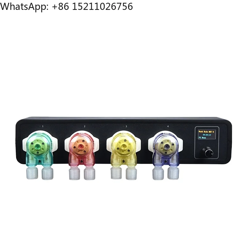 

Kamoer X4 PRO WIFI 4-канальный головной автоматический таймер, дозатор для химической жидкости, аквариумный перистальтический дозирующий насос