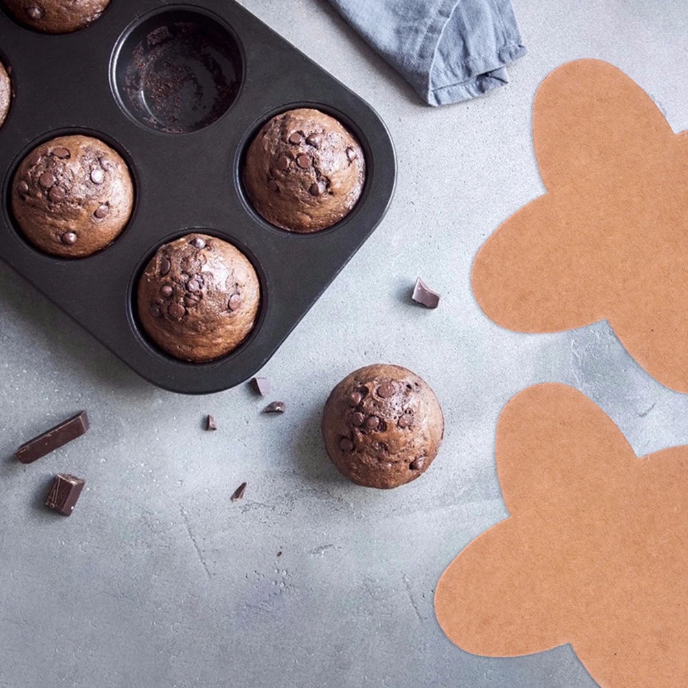 

150 Pcs Party Chocolate Tray Wrapper Disposable Wrappers Packaging Brown Paper Jam