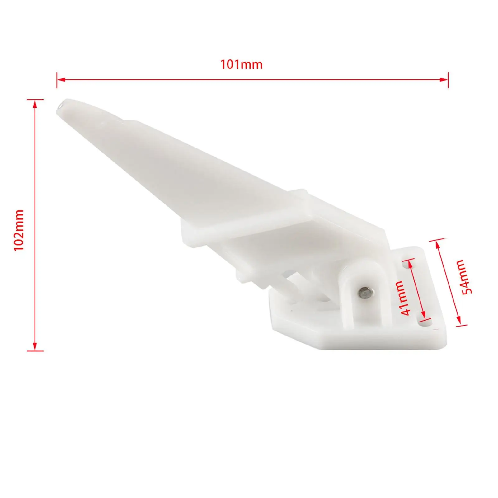 Marine Boat Tachometer Pitot Einfache Installation Weißer Universal-Tachometer