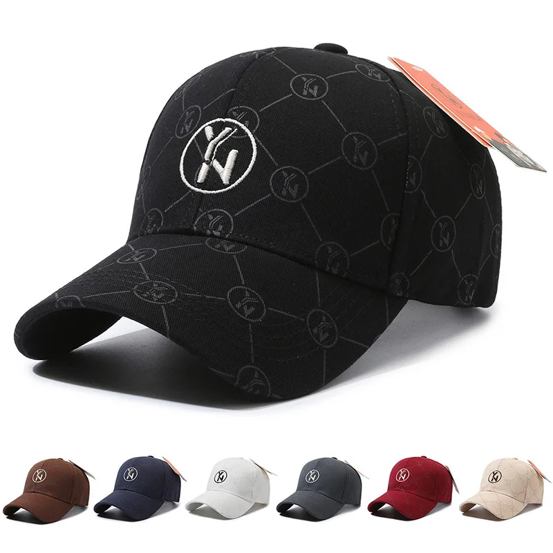High Profile Letter Baseball Cap Adjustable Unisex Outdoor Sun Hat For Men Women Trendy Korean Style Harbor Sunset Walk 2026 New