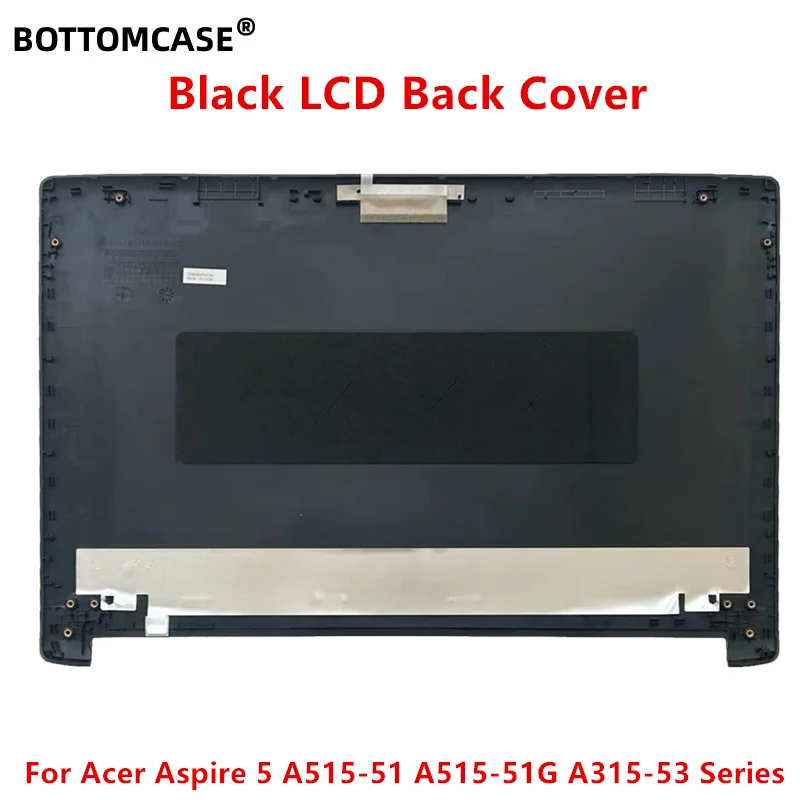 BOTTOMCASE® Black New For Acer Aspire 5 A515-51 A515-51G A315-53 Series Laptop LCD Back Cover / LCD Bezel / LCD Hinges