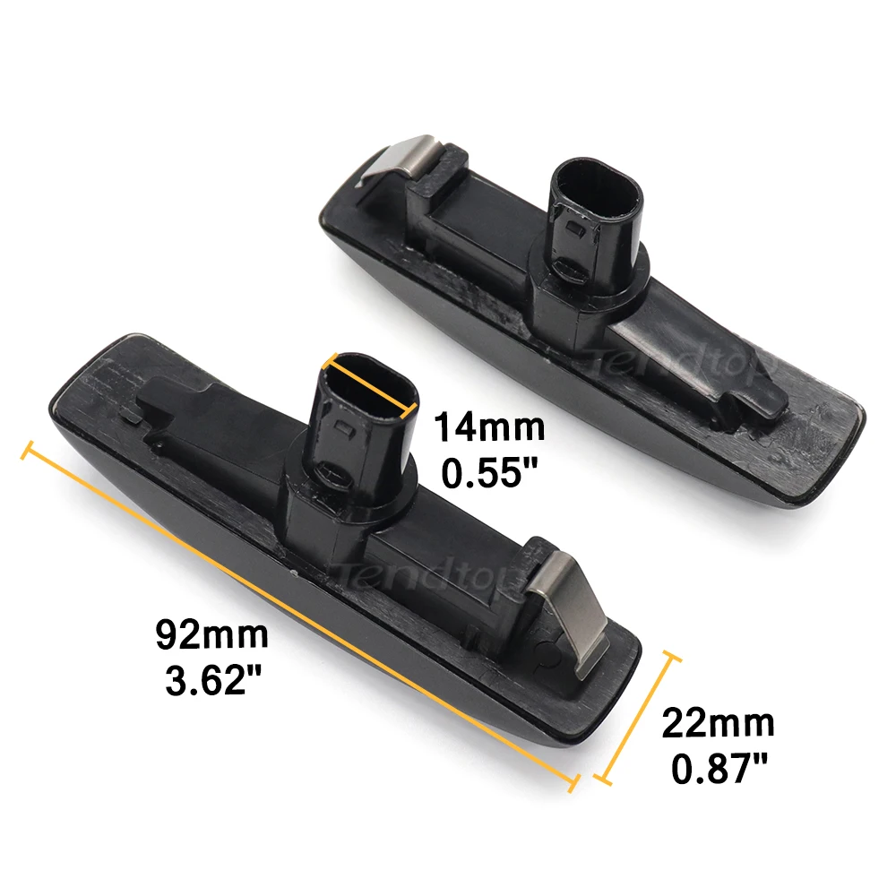 Blinker Dynamic LED Streamer Turn Signal Light Side Marker Lamp For Land Rover Range Rover Sport Discovery 3 4 Freeland 2