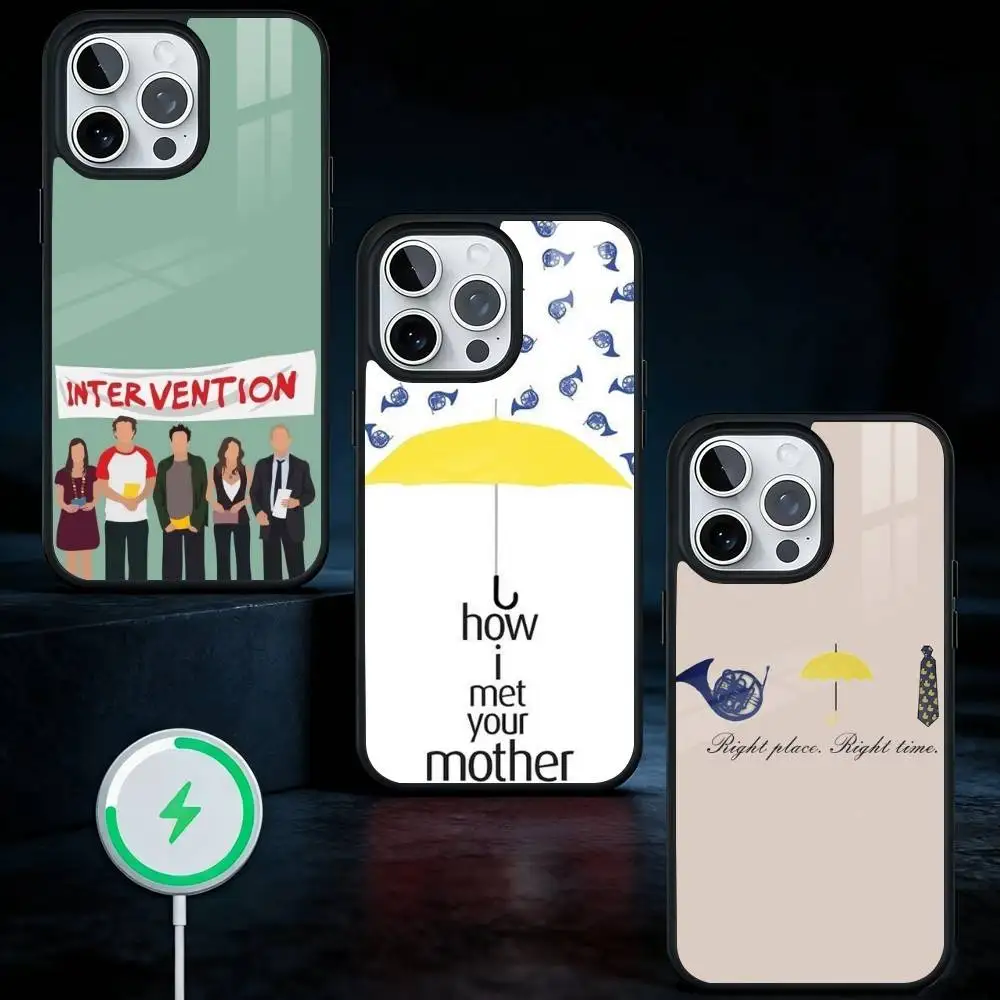 

H-How I M-Met Your M-Mothers Phone Case For iPhone17,16,15,14,13 Plus,Pro Max Magnetic For Magsafe Wireless Charging