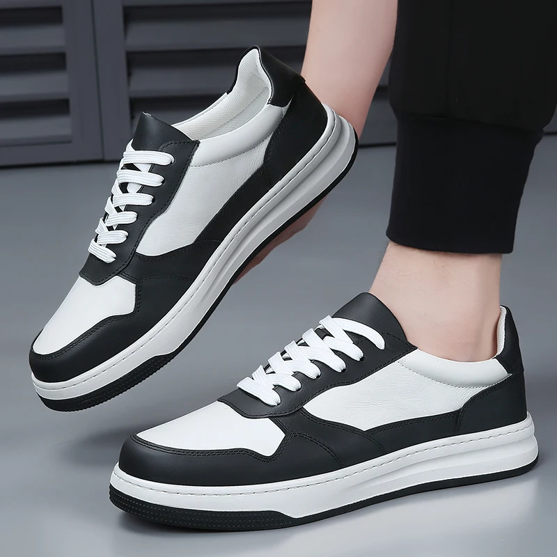 DIMANYU Men's German Trainers Shoes 2026 Autumn New Genuine Leather Men's Casual Shoes Anti-Slip Sneakers For Men