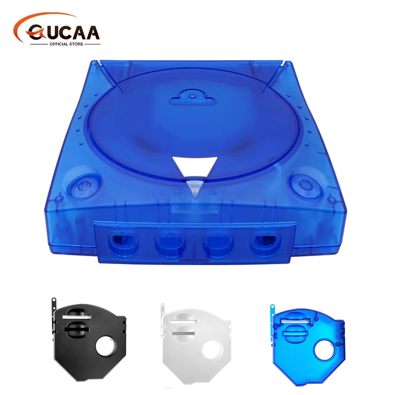 

DC Game Console Replacement Plastic Case Translucent Protective Case for SEGA Dreamcast DC Retro Video Game Console Clear Case