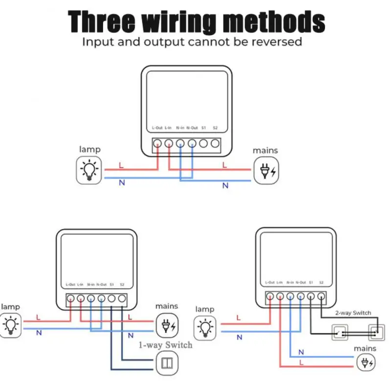 Smart Switch Mini Breaker Switch Module Timer Wifi 10a Wireless Switches Tuya Compatible With Alexa Home