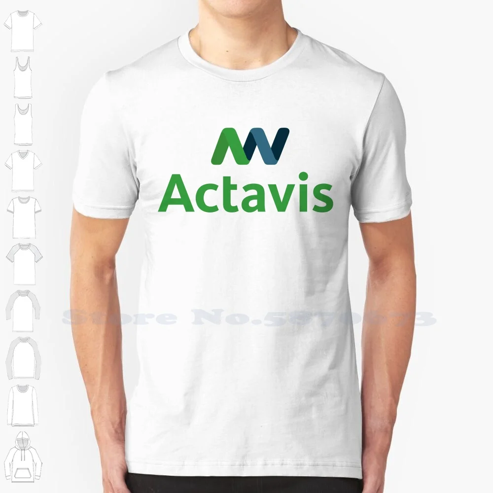 Actavis Logo High-quality T Shirts Fashion T-shirt New 100% Cotton Tee