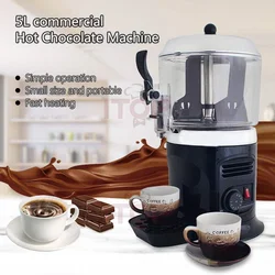 ITOP 3/5L Hot Chocolate Machine Chocolate Rotary Blender Mixer Dispenser Warmer Street food Restaurant Milk tea Shop 110V 220V