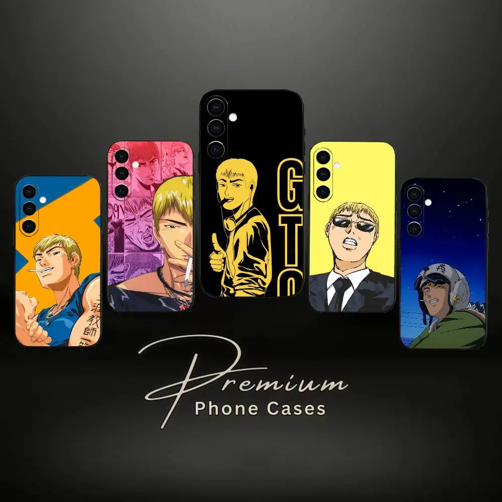 

GTO-onizuka T-Teacher Phone Case Silicone Soft For Samsung Galaxy A73,A72,A71,A70,A53,A52,A51