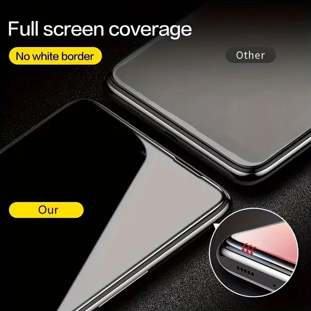 1-5pcs 9D Tempered Glass For iPhone 17 Pro Max Screen Air 16 Pro 16 Plus 16e 15 18 14 13 12 mini 11 X XR Xs Max 6 7 SE Protector view 4
