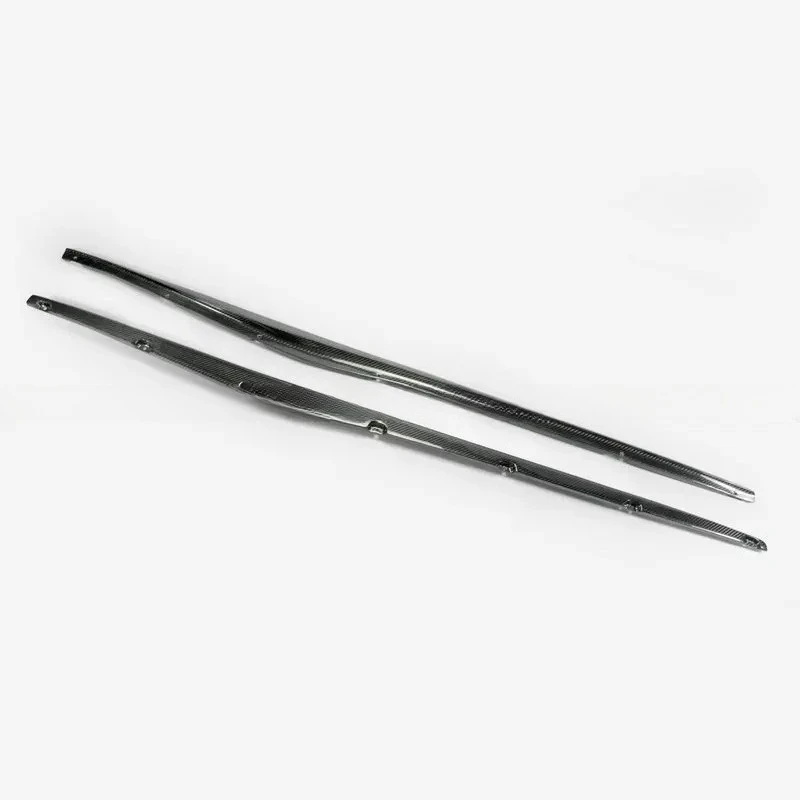 SAAR مناسبة لنيسان 370Z ألياف الكربون تعديل الجانب أجزاء شيطان Z34 تنورة السيارة المحيطة الصغيرة اللوحة السفلية S #5