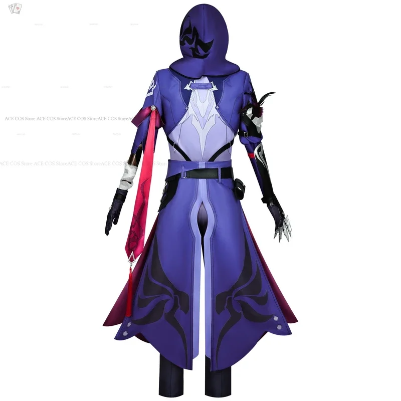 Juego Honkai Star Rail Moze Cosplay disfraz peluca traje de juego para hombres Moze mono abrigo accesorios Xianzhou YaoQing Shadow Guard Cos