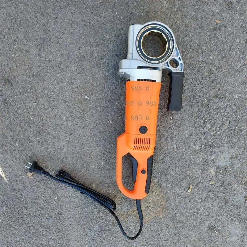 Galvanized Pipe Electric Threading Equipment, Compact Handheld Threading Machine Working at 220V