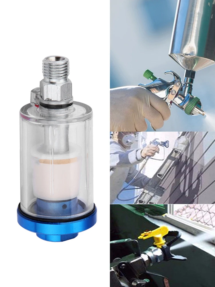 Separatore olio acqua da 1/4 di pollice in linea per filtro pistola per vernice spray aria compressore