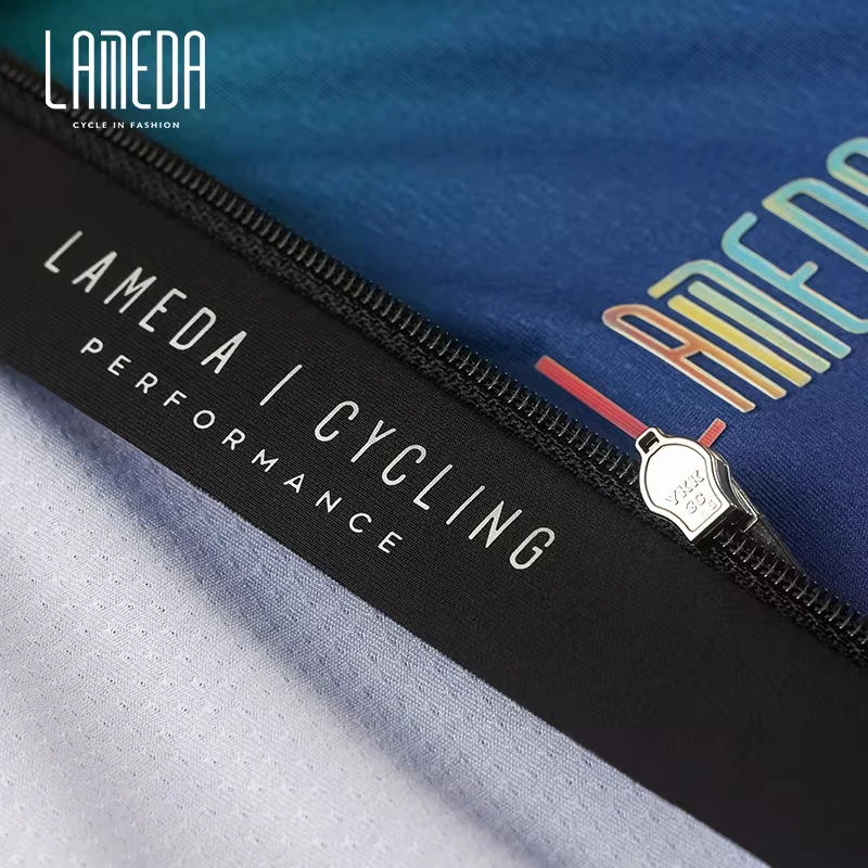 Lameda Cycling Jersey Thin Breathable Cycling Clothes for Men High Elasticity Men\'s Cycling Shirt Cycling Clothes Man 2024