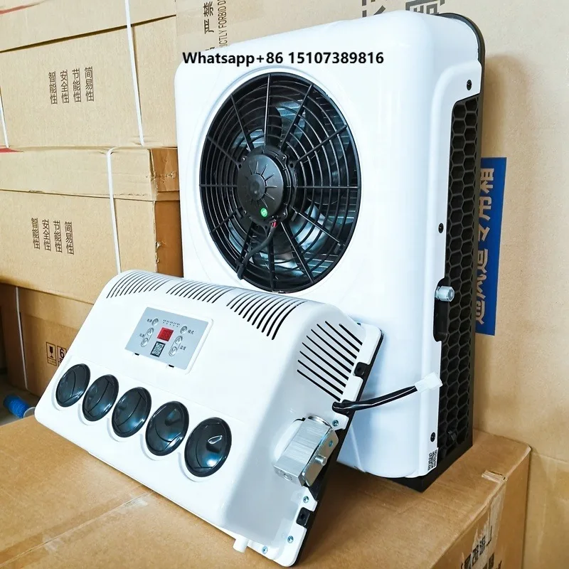 Truck Van Cabin 12V 24V 12/24 Volt Truck Parking air Conditioner Truck air Conditioner 12v