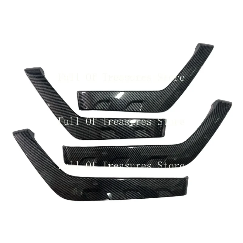 

4Pcs Carbon Fiber Auto Interior Door Handle Cover Decoration Auto Parts Auto Interior For Ford RANGER T6 T7 T8 2015-2020