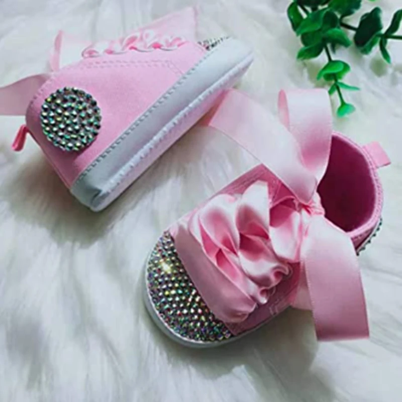 Picture Design Soft Sole Toddler Canvas Shoes First Walk Shoes New Baby Pink Shoes Girl Toddler Boy Slip scarpe Casual Girl Party