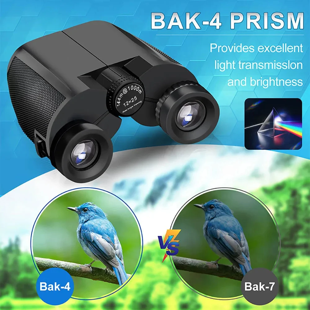 Telescope 12x25 HD Compact Bin - огляд і ціна Outdoor Camping Games