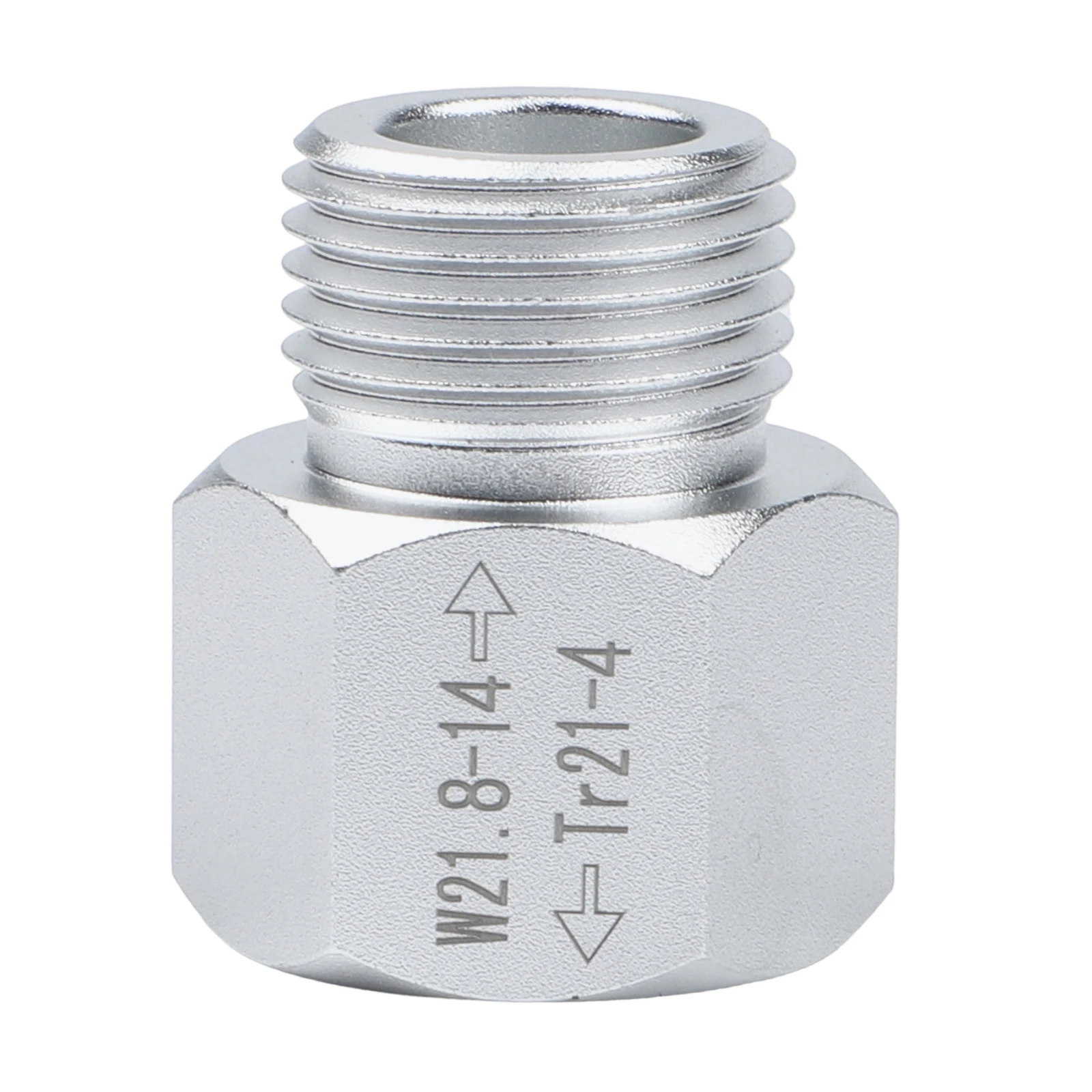 Aluminum Gas Cylinder Adapter for Stream Cylinders to W21 8 Bottle Thread Compatible with Standard Pressure Regulators