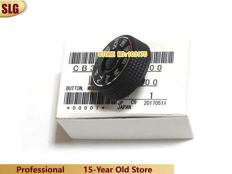 Original New Top Cover Function Dial Mode Button Key For Canon EOS 6D with Interface Cap Camera repair Part