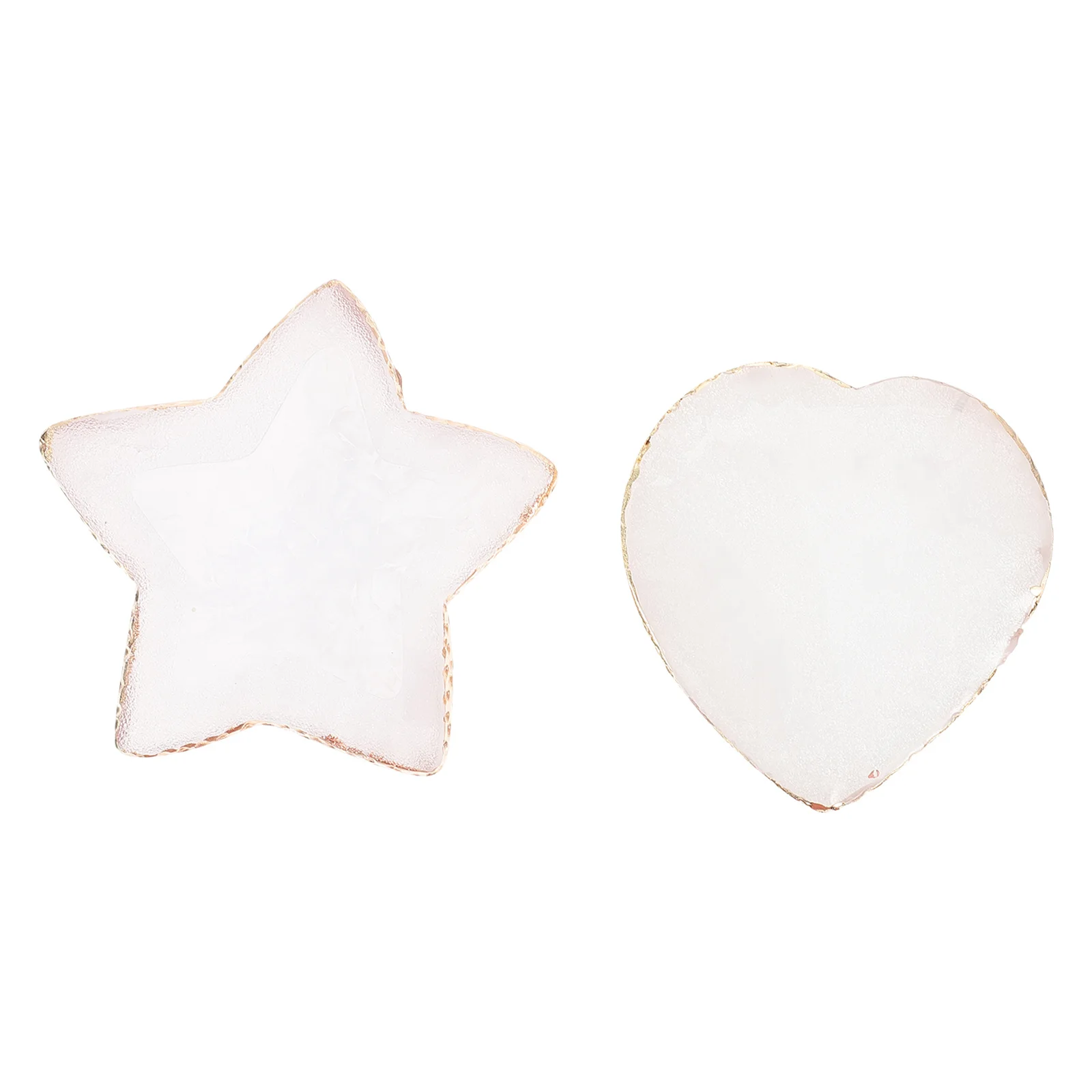 

2 Pcs Manicure Nail Tools for Art Fake Nails Display Boards Polish White Mixing Palette