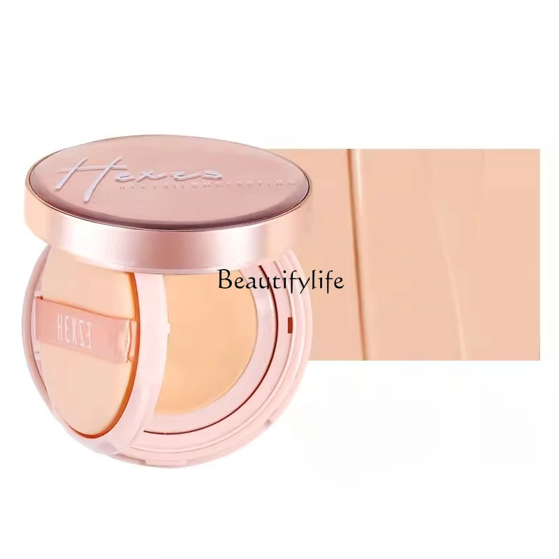 Cushion Foundation Brightening Concealer and Moisturizer, Long Lasting Makeup, Smear-Proof Makeup, Dry Skin Oil, Sun Protection