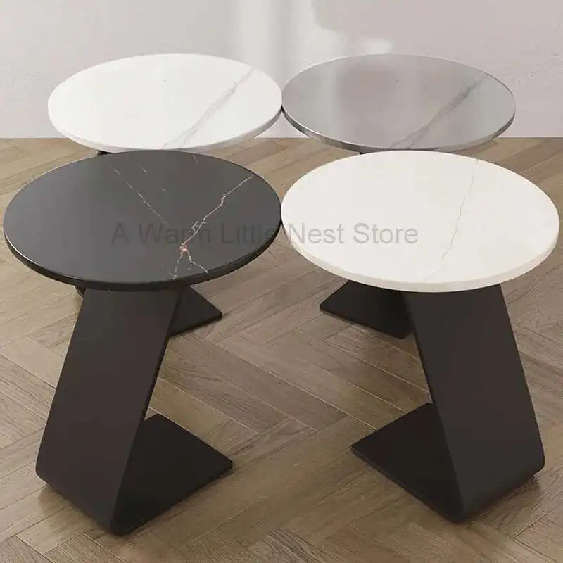 

Tables Bedside Tea Coffee Entrance Mobile Round Nightstands Center Tables Side Modern Moveis Para Casa Living Room Furniture