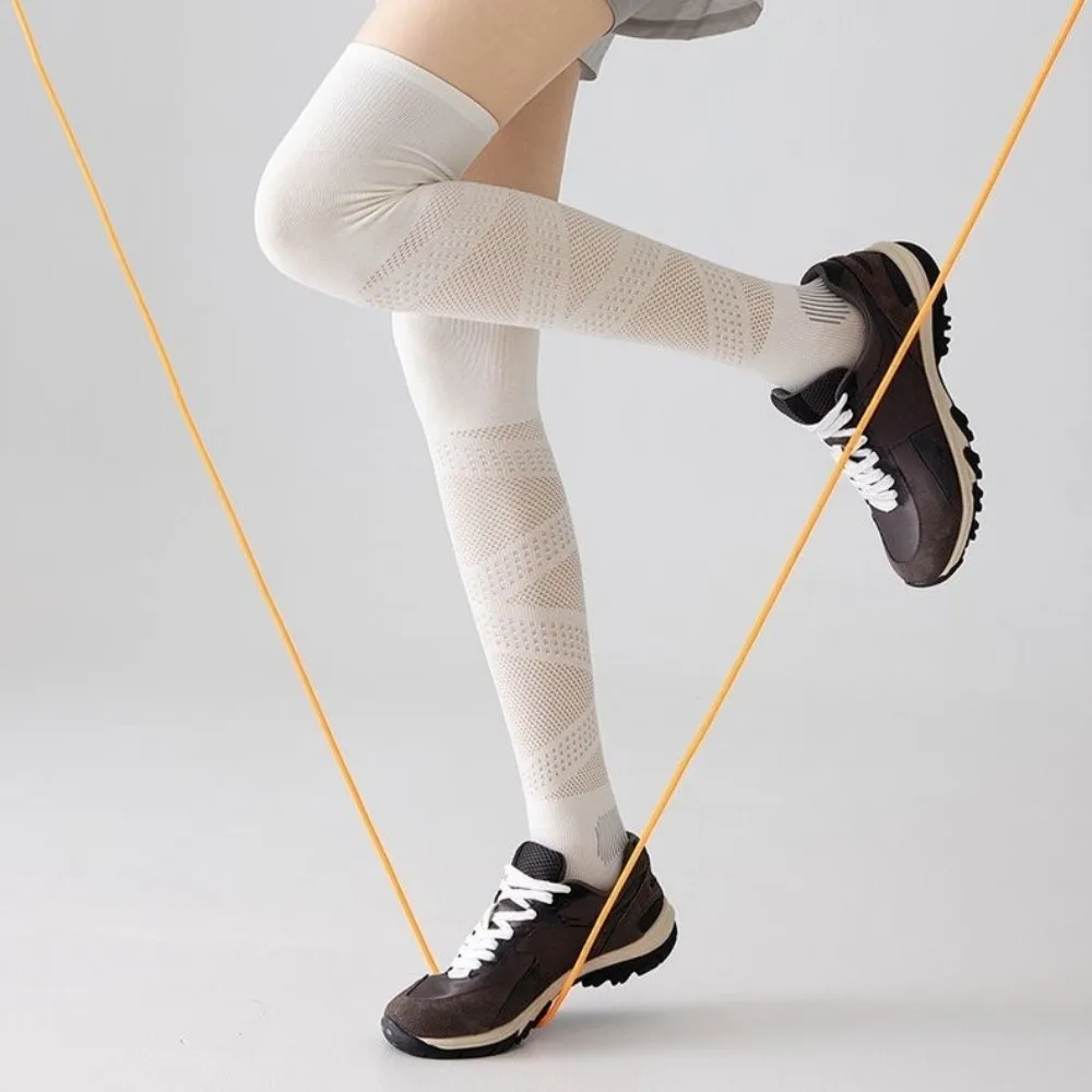Knee High 9-15mmHg Compression Socks Circulation Elastic Graduated Pressure Socks Athletic Recovery Sports Stockings