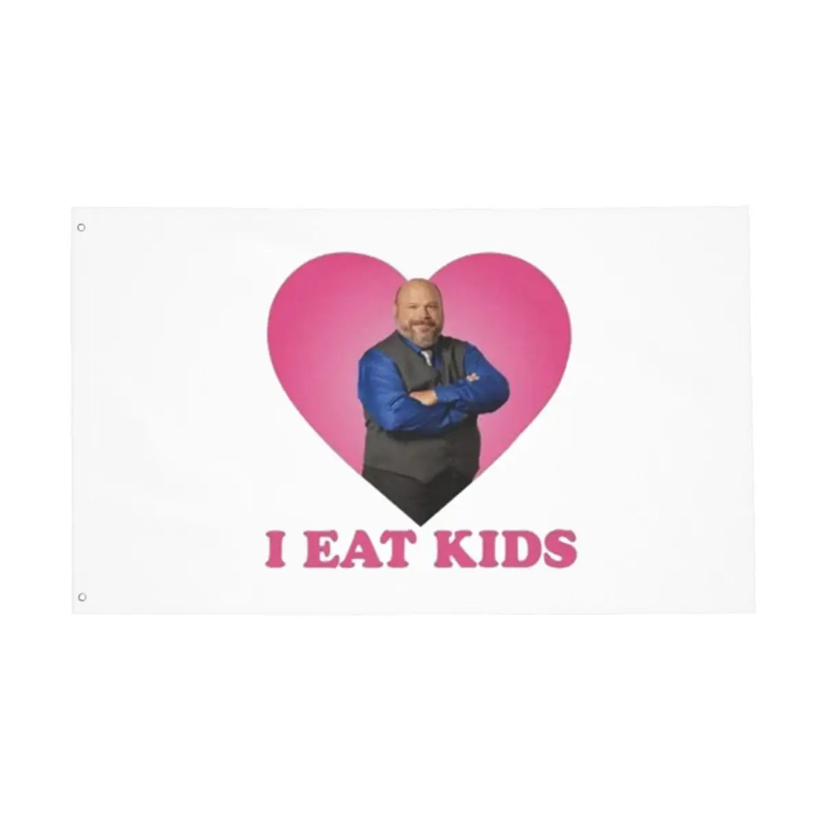 I Eat Kids Bertram Flag Indoor Outdoor Banner Polyester Decoration Double Sided 60x90 90x150cm Flags