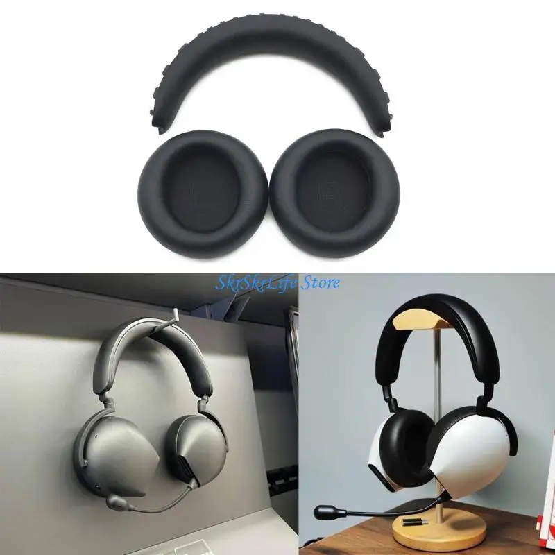

E65E Headsets Cushions Earpads Cup Headband Cover Pillow for AW920H