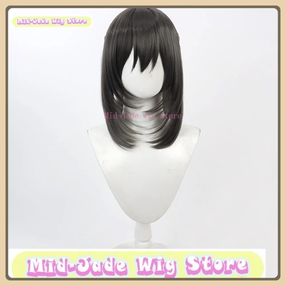 Mid-jade Wig Honkai Star Rail Female Trailblazer "Stelle" Cosplay Wig Anime Game Role Playing Synthetic Hair Halloween Party