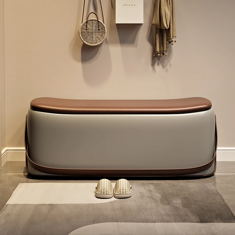 

Multifunctional Bedside Bench Home Furniture storage Light Luxury Shoe Change Stool Entryway Sit Wear Shoe Cabinet