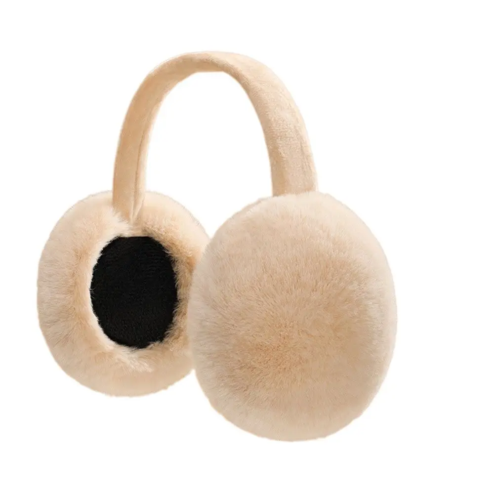 Fashion Winter Soft Earflap Adult Outdoor Female Keep Warmer Plush Earmuffs Earcap Folding Ear Cover Ear Warmers