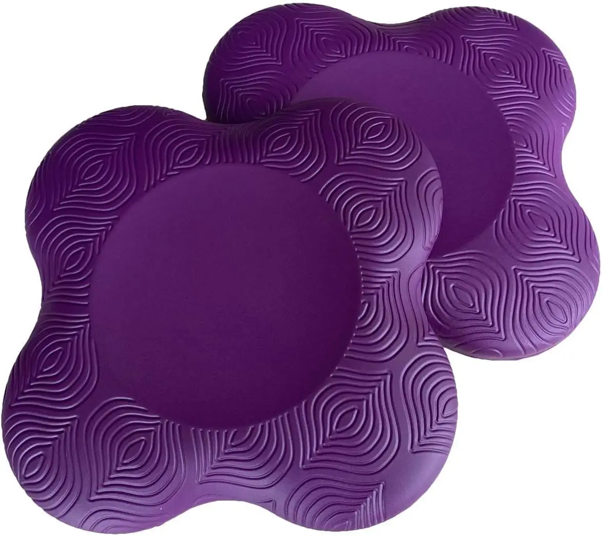 Extra Thick Yoga Knee Pad Cushion for Knees, Elbows, Wrist - Non-Slip Foam Support for Pilates & Workout