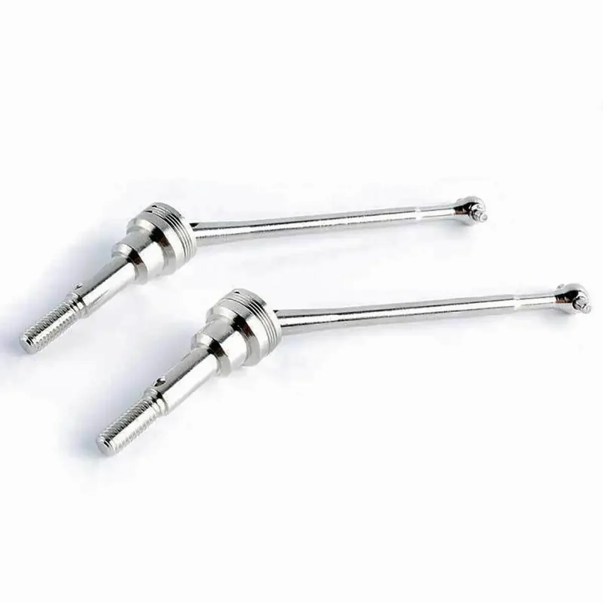For WLtoys 12428 12423 parts 1/12 RC Car Crawler Short Course Truck Upgrade Parts 2Pcs Metal Front Drive Shaft CVD 0090